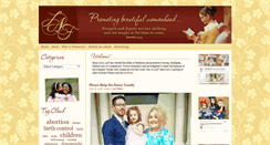 Desktop Screenshot of ladiesagainstfeminism.com